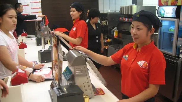 Nice people serving not so nice food